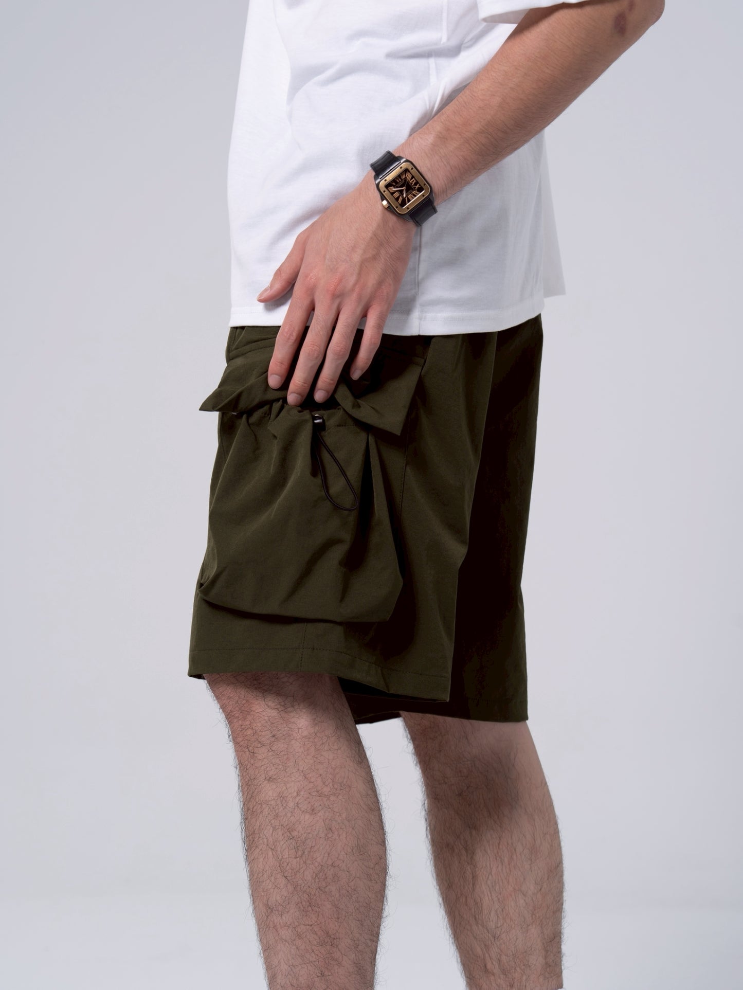 SAKO MADE 涼感 大口袋 工裝短褲