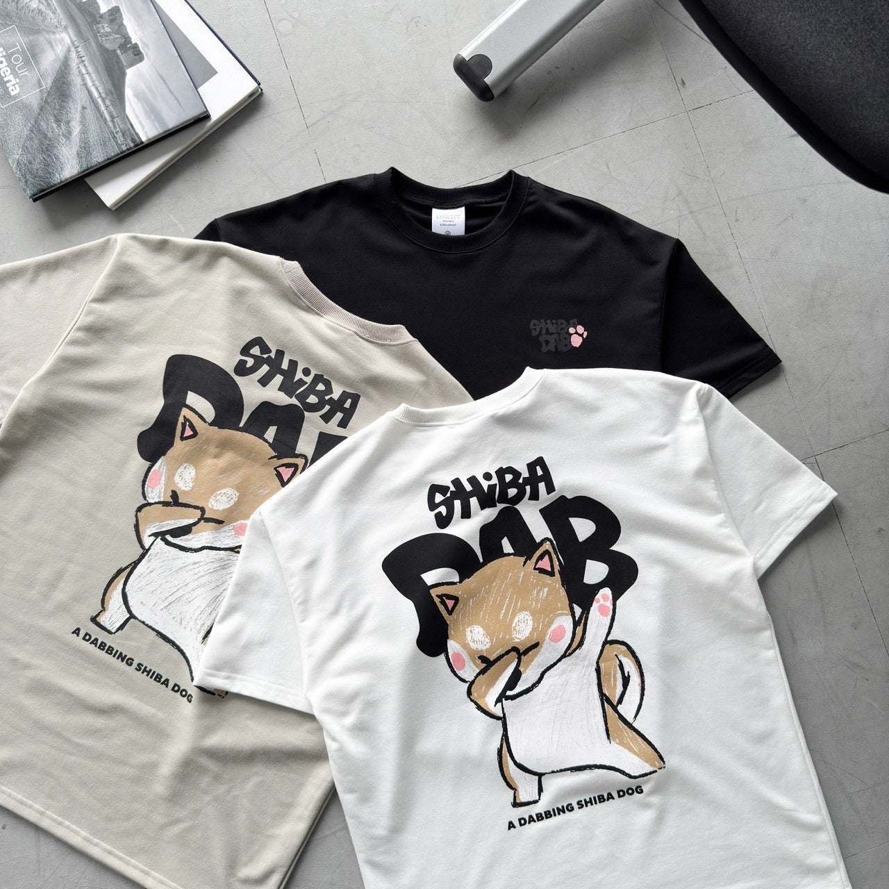 手繪 柴犬 短袖 T恤