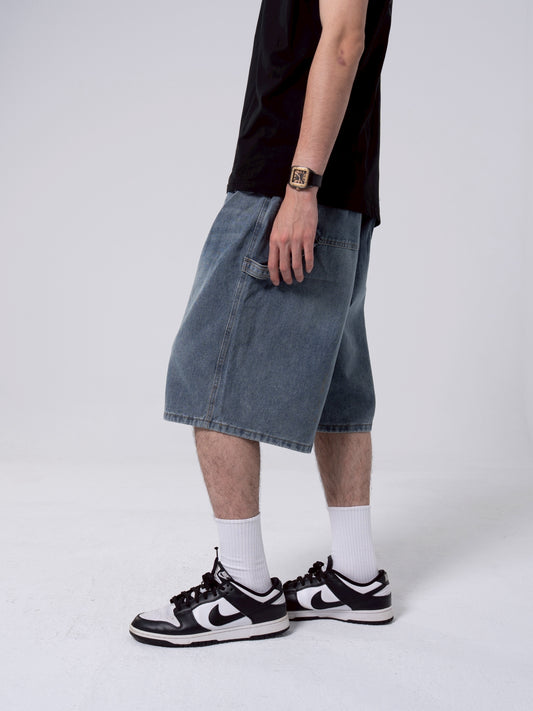 七分畫家牛仔褲