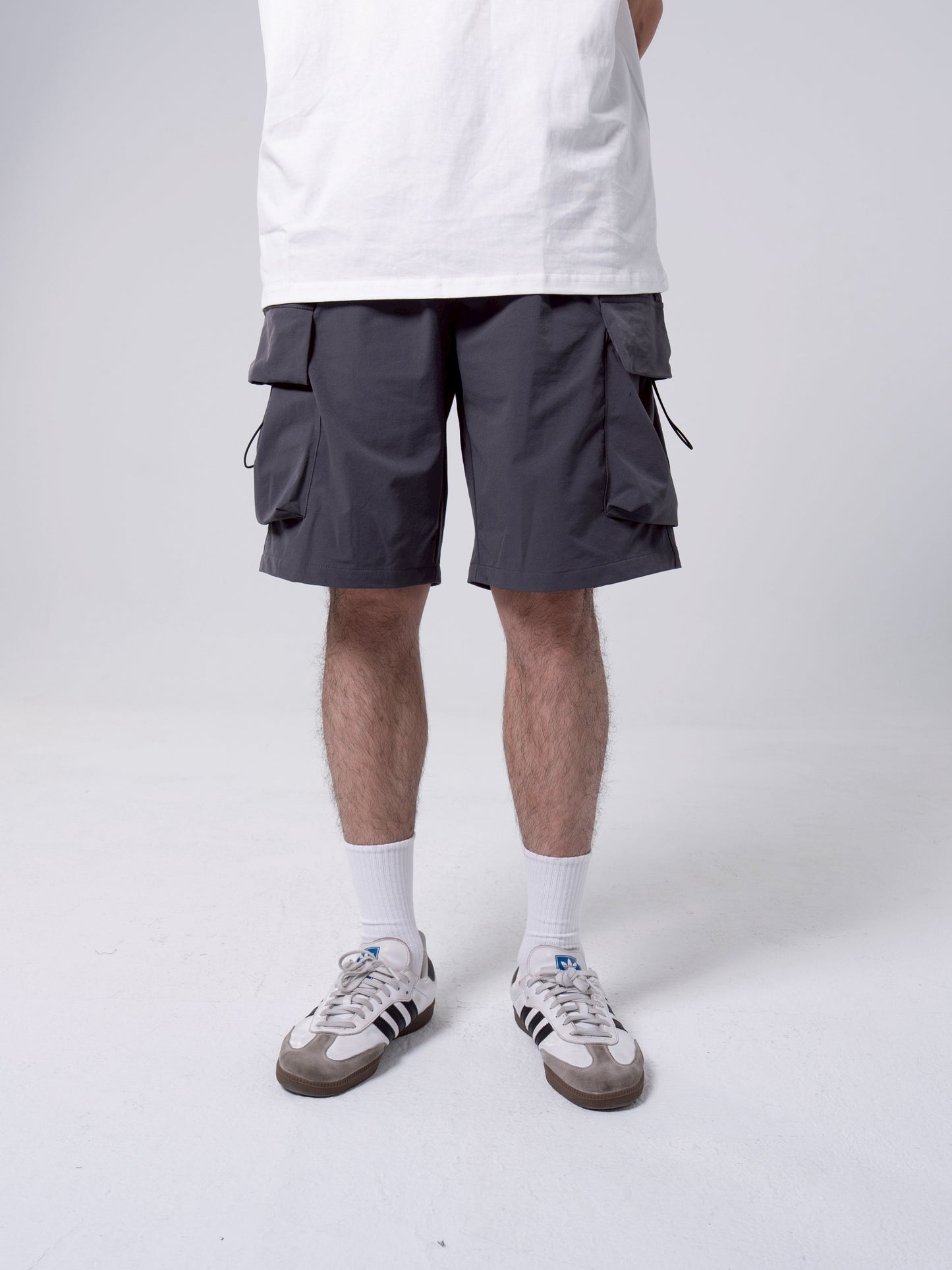 SAKO MADE 涼感 大口袋 工裝短褲