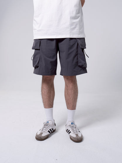 SAKO MADE 涼感 大口袋 工裝短褲