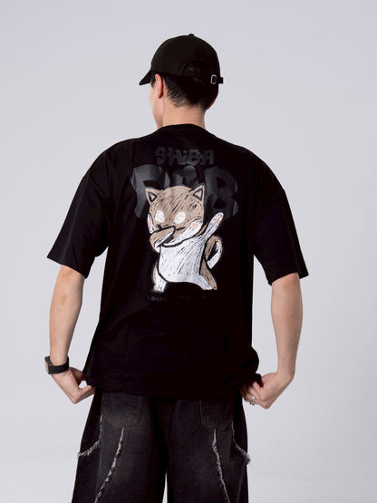 手繪 柴犬 短袖 T恤