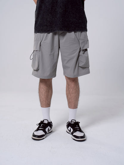 SAKO MADE 涼感 大口袋 工裝短褲