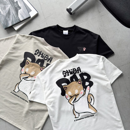 手繪 柴犬 短袖 T恤