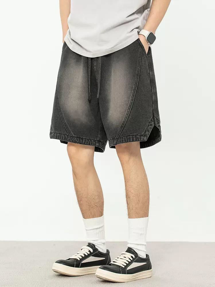 結構五分牛仔褲