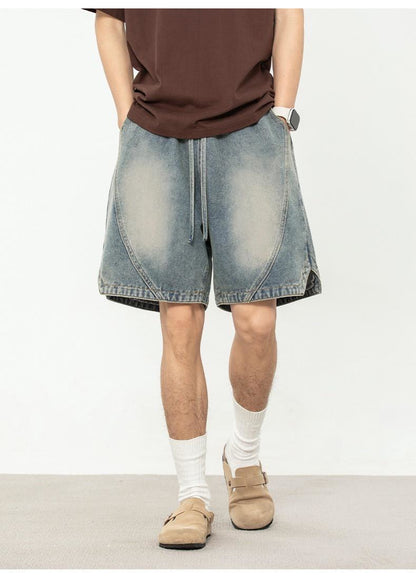 結構五分牛仔褲