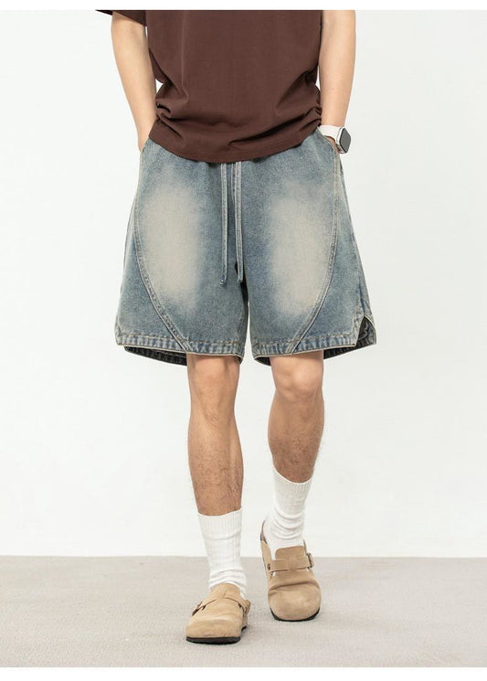 結構五分牛仔褲