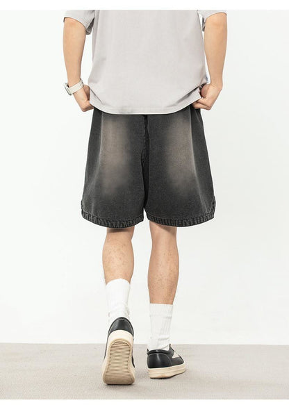 結構五分牛仔褲